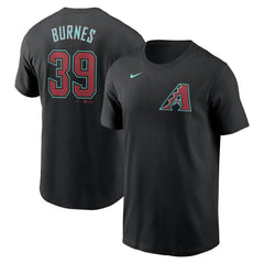 Corbin Burnes Arizona Diamondbacks Nike Fuse Name & Number T-Shirt Near Me