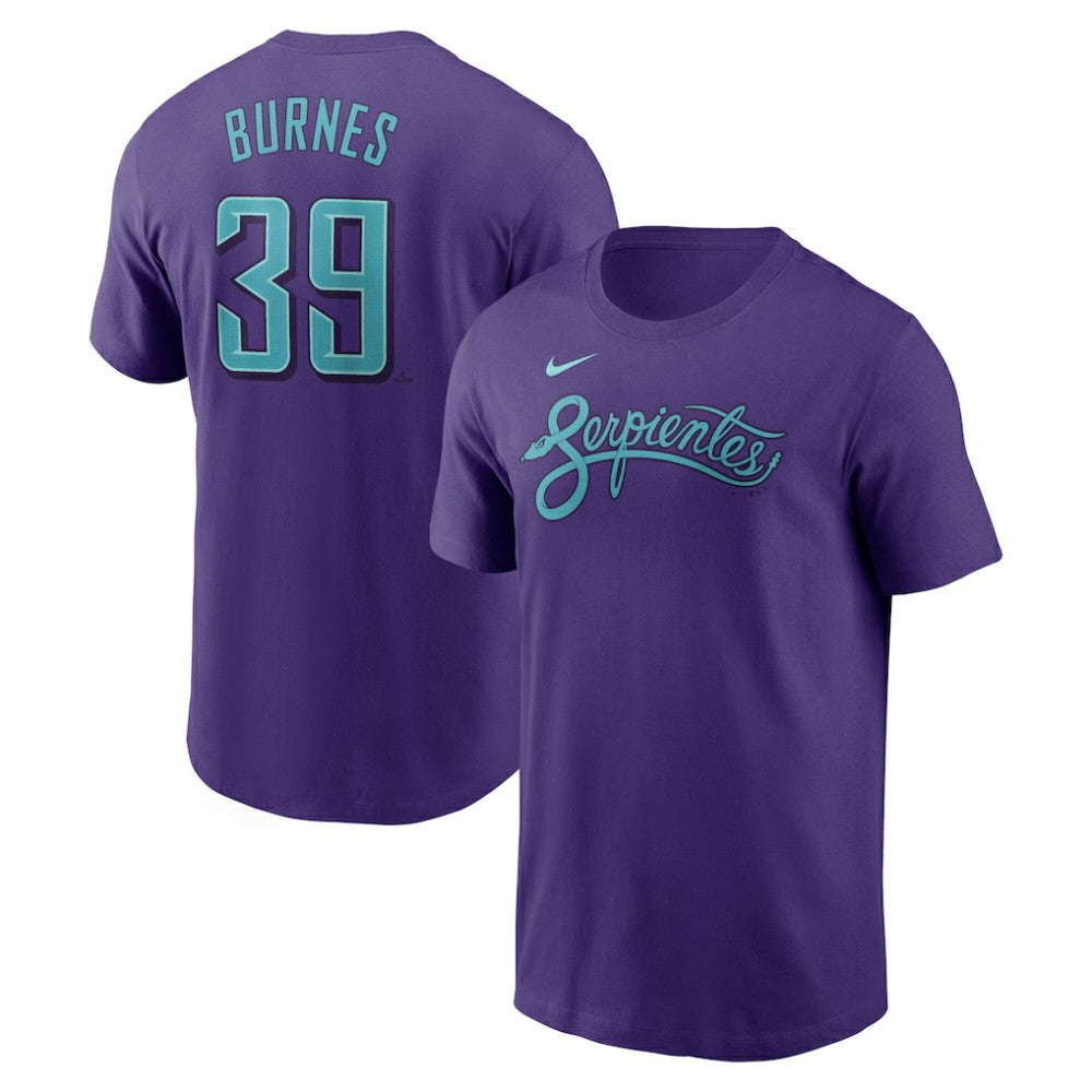 Corbin Burnes Arizona Diamondbacks Nike 2025 City Connect Fuse Name & Number T-Shirt Discount