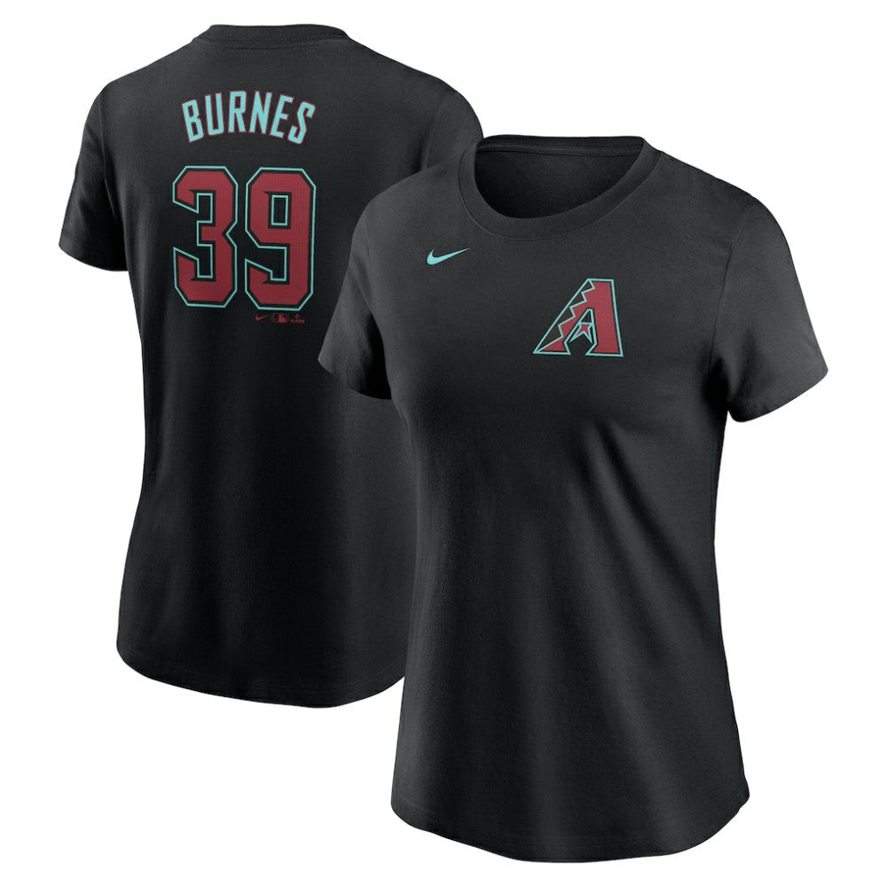 Corbin Burnes Arizona Diamondbacks Nike Women's Fuse Name & Number T-Shirt for sale