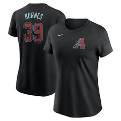 Corbin Burnes Arizona Diamondbacks Nike Women's Fuse Name & Number T-Shirt for sale