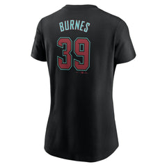 Corbin Burnes Arizona Diamondbacks Nike Women's Fuse Name & Number T-Shirt for sale