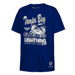 Tampa Bay Lightning Mitchell & Ness Youth Concession Stand T-Shirt - Blue | NHL online