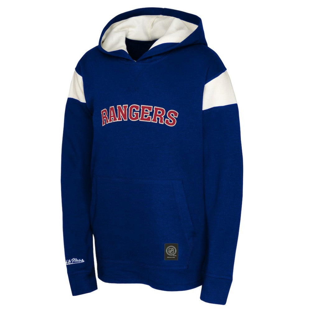 New York Rangers Youth Thermal Lightweight Pullover Hoodie - Navy | NHL online