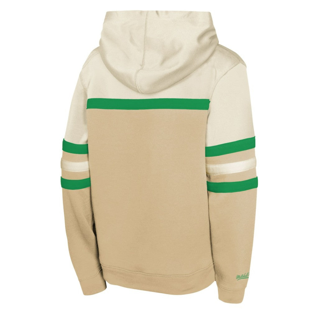 Dallas Stars Mitchell & Ness Youth Head Coach Pullover Hoodie - Tan | NHL on sale