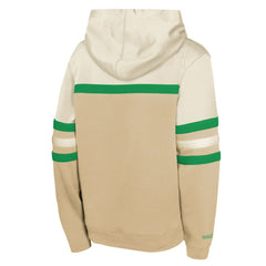Dallas Stars Mitchell & Ness Youth Head Coach Pullover Hoodie - Tan | NHL on sale