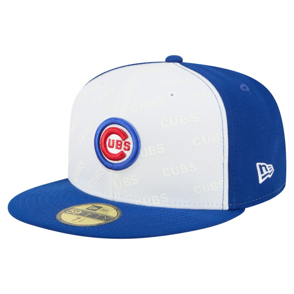 Chicago Cubs New Era Repeat 59FIFTY Fitted Hat for sale