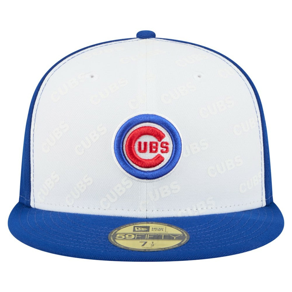 Chicago Cubs New Era Repeat 59FIFTY Fitted Hat for sale