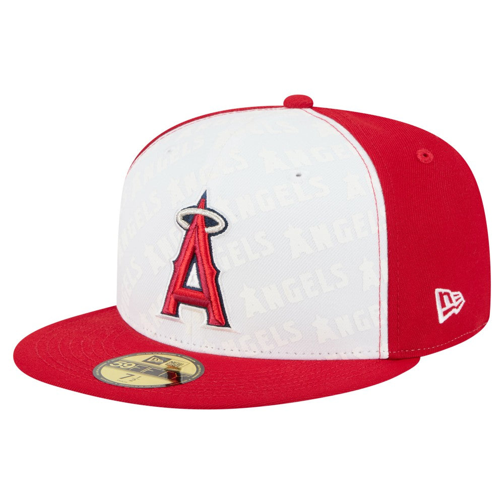 Los Angeles Angels New Era Repeat 59FIFTY Fitted Hat Outlet