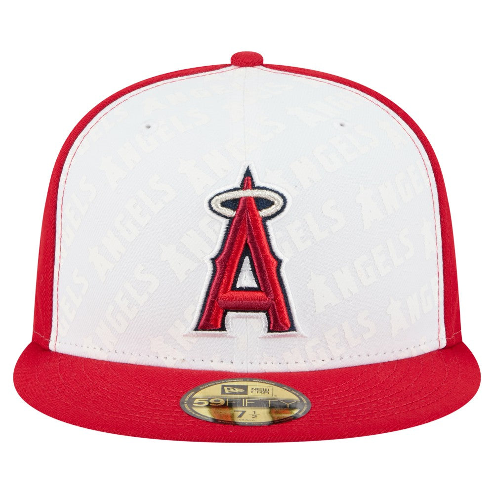 Los Angeles Angels New Era Repeat 59FIFTY Fitted Hat Outlet