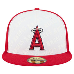 Los Angeles Angels New Era Repeat 59FIFTY Fitted Hat Outlet