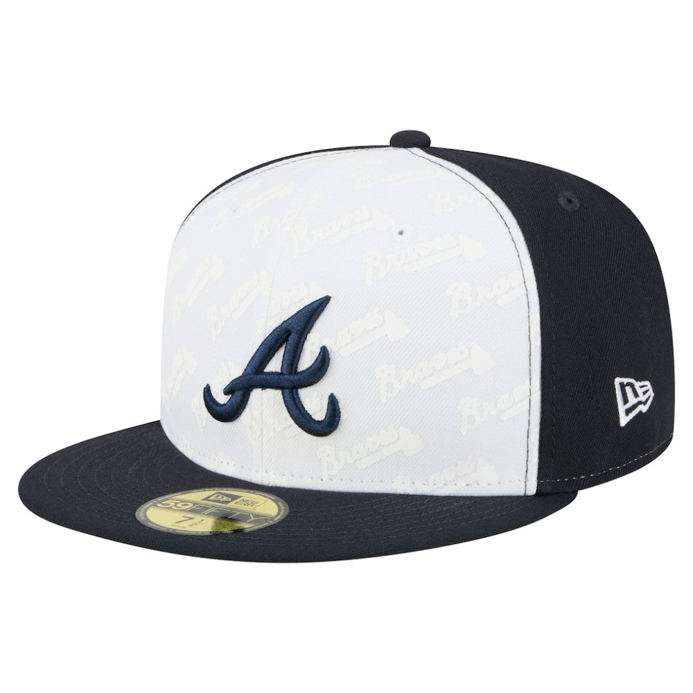 Atlanta Braves New Era Repeat 59FIFTY Fitted Hat Sale