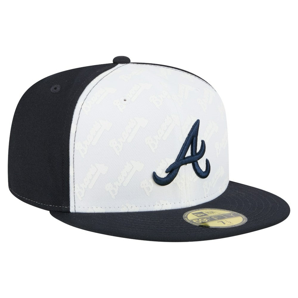 Atlanta Braves New Era Repeat 59FIFTY Fitted Hat Sale