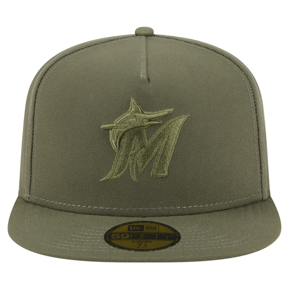 Miami Marlins New Era Color Pack A-Frame 59FIFTY Fitted Hat Online