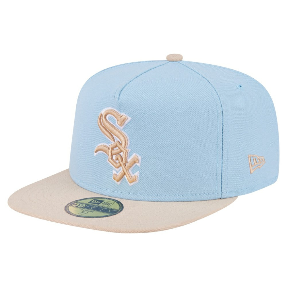 Chicago White Sox New Era Two-Tone Color Pack A-Frame 59FIFTY Fitted Hat Outlet
