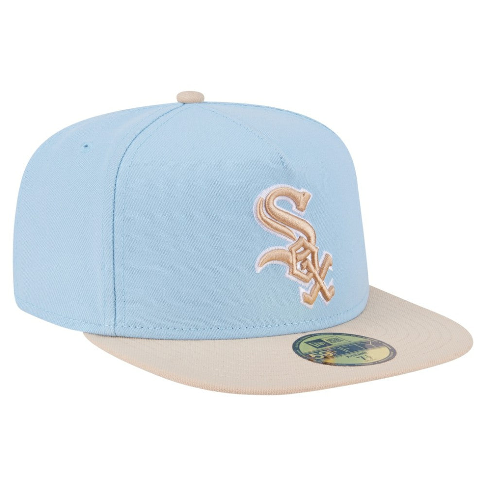 Chicago White Sox New Era Two-Tone Color Pack A-Frame 59FIFTY Fitted Hat Outlet