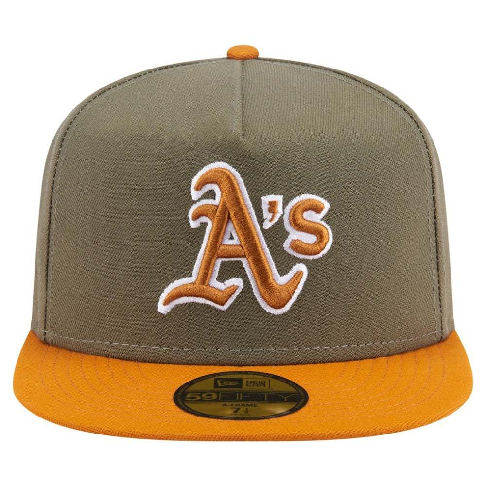 Athletics New Era Two-Tone Color Pack A-Frame 59FIFTY Fitted Hat Sale