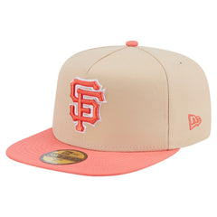 San Francisco Giants New Era Two-Tone Color Pack A-Frame 59FIFTY Fitted Hat Outlet