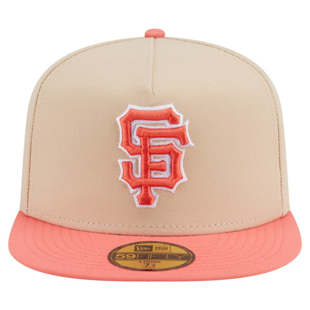 San Francisco Giants New Era Two-Tone Color Pack A-Frame 59FIFTY Fitted Hat Outlet