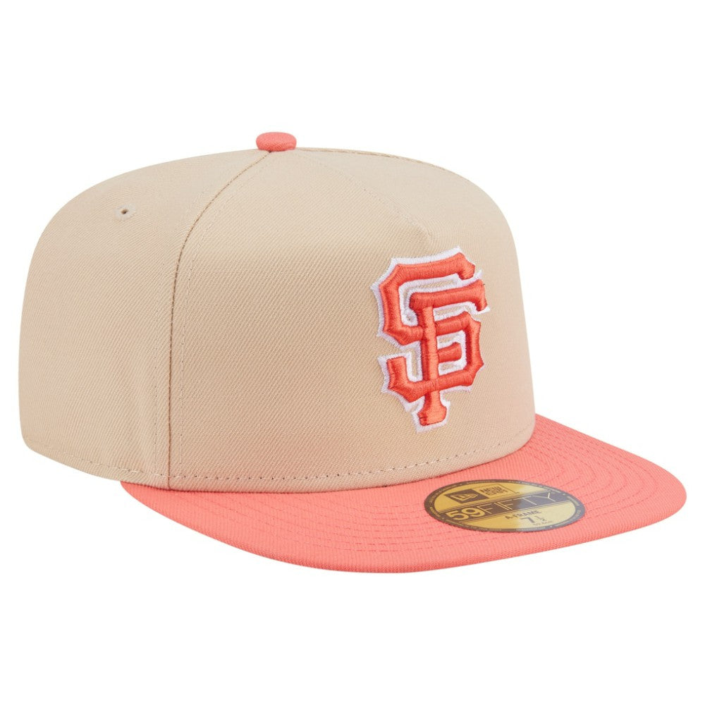 San Francisco Giants New Era Two-Tone Color Pack A-Frame 59FIFTY Fitted Hat Outlet