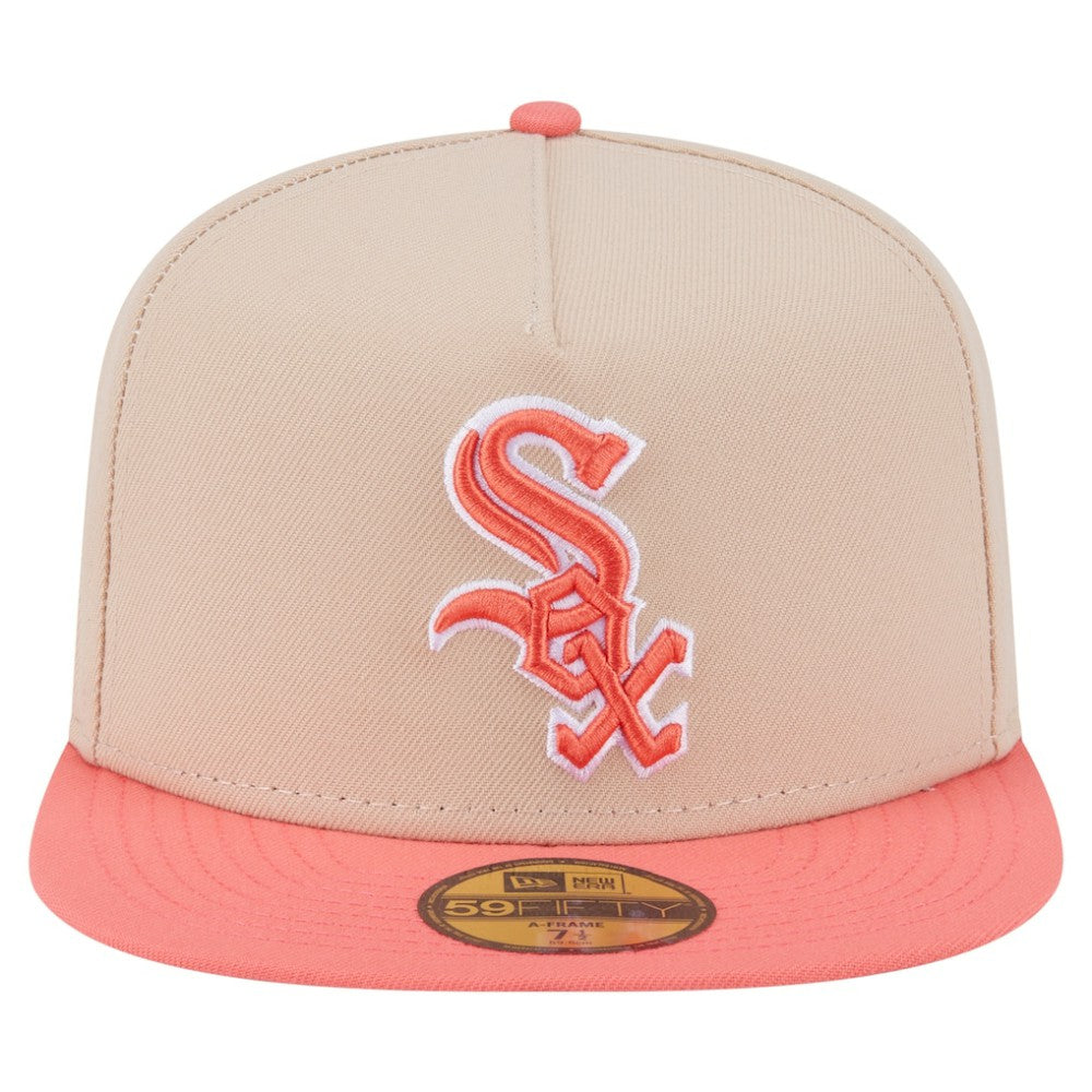 Chicago White Sox New Era Two-Tone Color Pack A-Frame 59FIFTY Fitted Hat Outlet