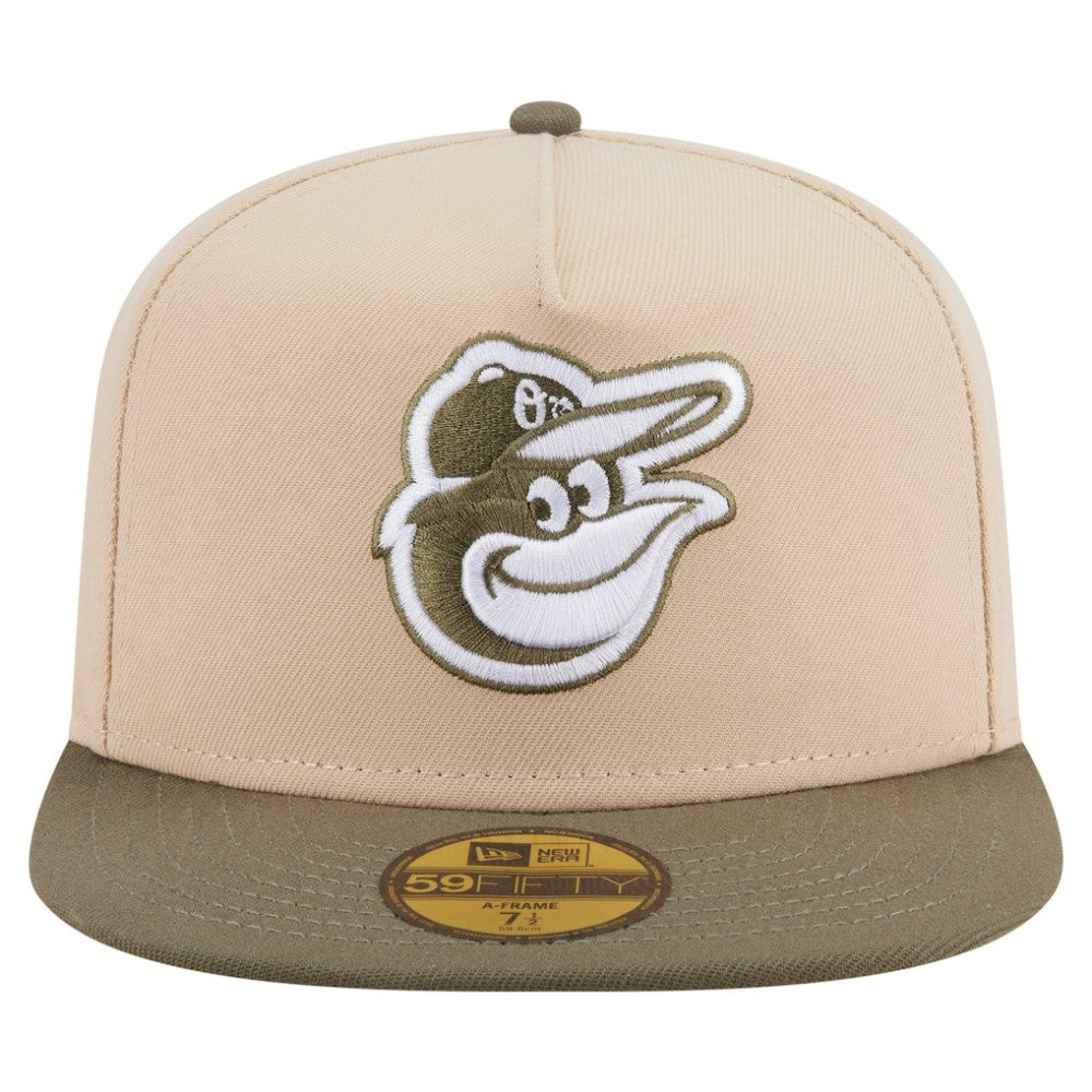 Baltimore Orioles New Era Two-Tone Color Pack A-Frame 59FIFTY Fitted Hat Outlet