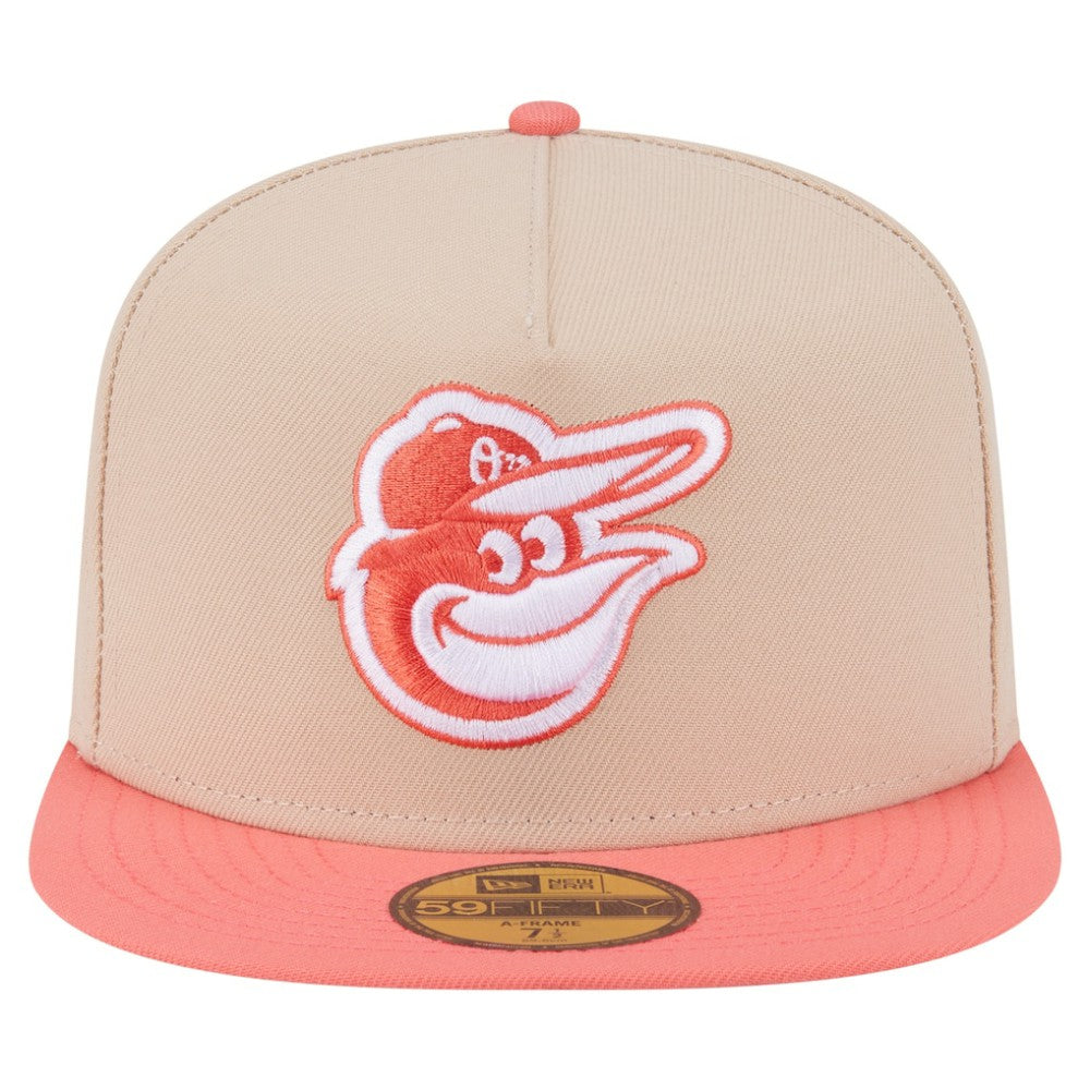 Baltimore Orioles New Era Two-Tone Color Pack A-Frame 59FIFTY Fitted Hat Near Me