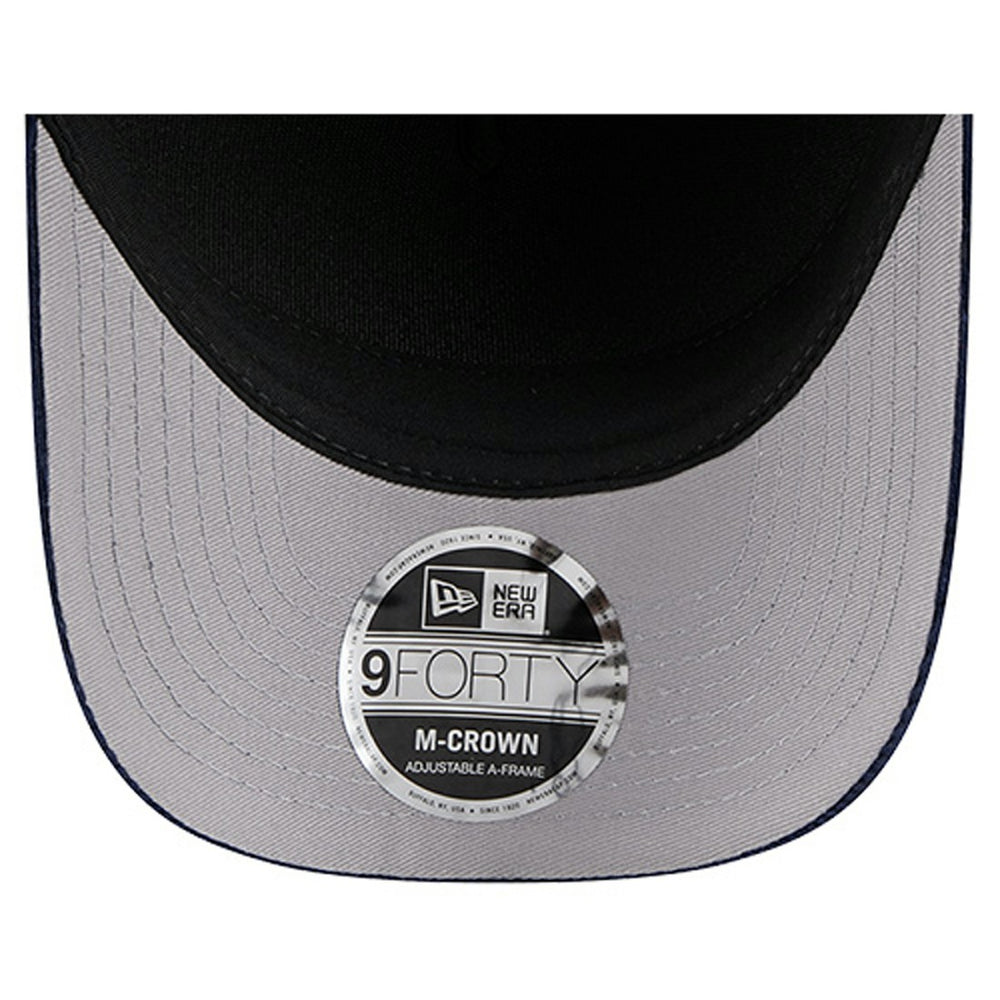 Houston Texans New Era Cord Corduroy 9FORTY A-Frame Adjustable Hat - Navy - NFL