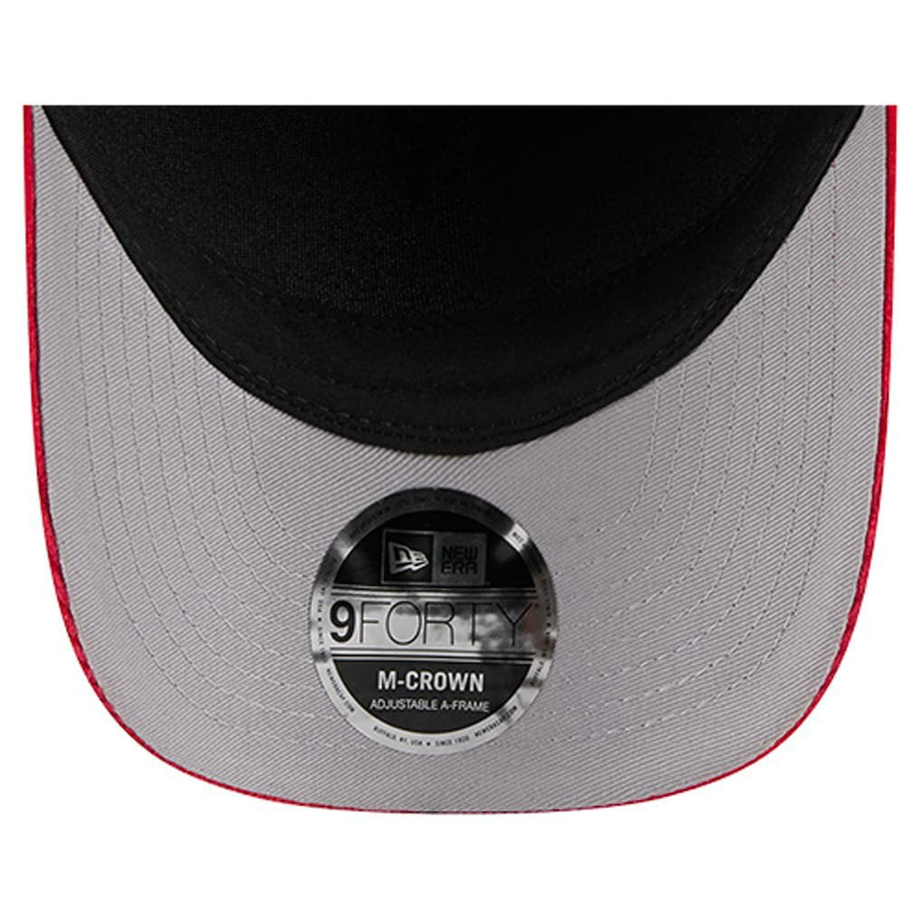Kansas City Chiefs New Era Cord Corduroy 9FORTY A-Frame Adjustable Hat - Red - NFL