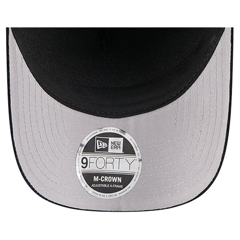 Las Vegas Raiders New Era Cord Corduroy 9FORTY A-Frame Adjustable Hat - Black - NFL