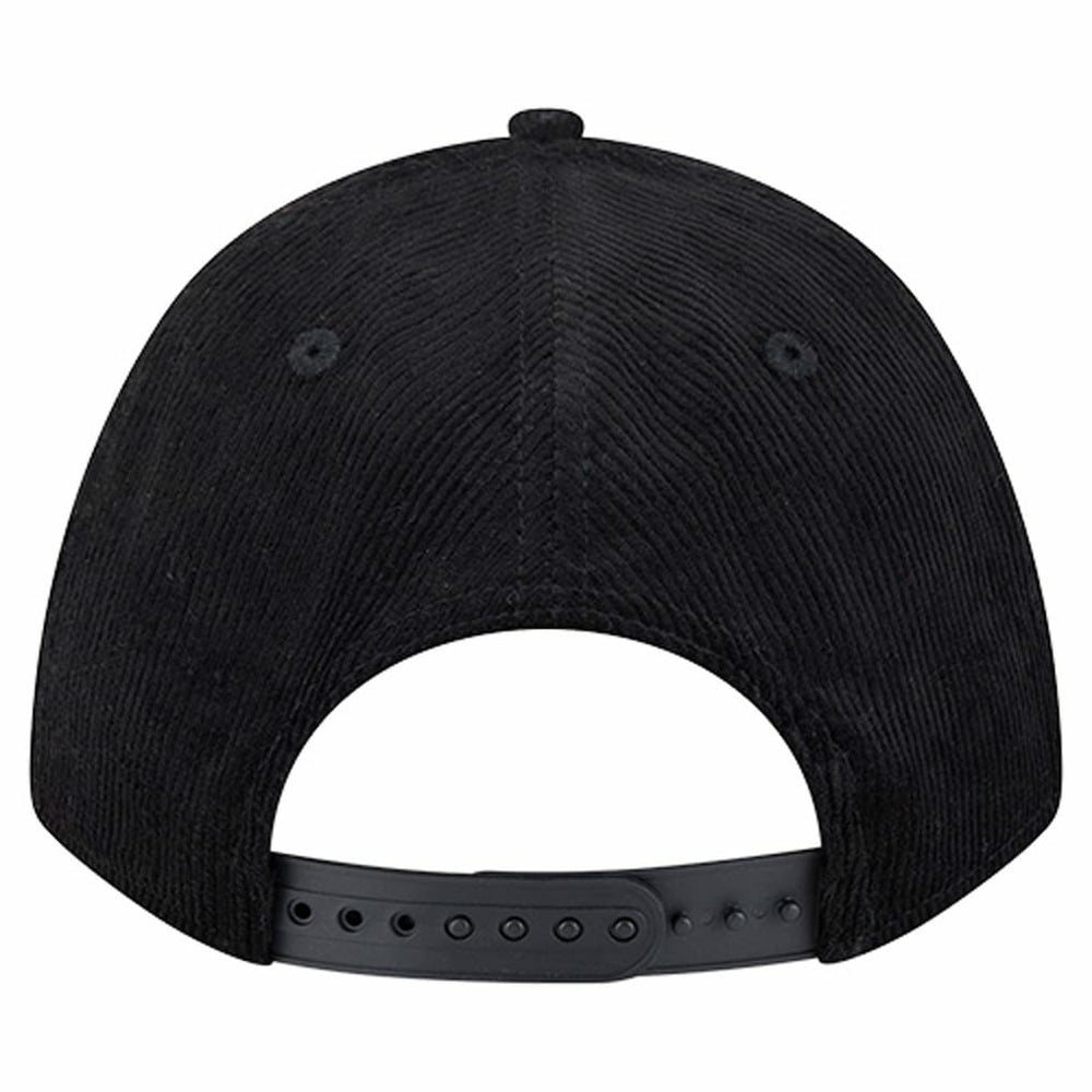 Pittsburgh Steelers New Era Cord Corduroy 9FORTY A-Frame Adjustable Hat - Black - NFL