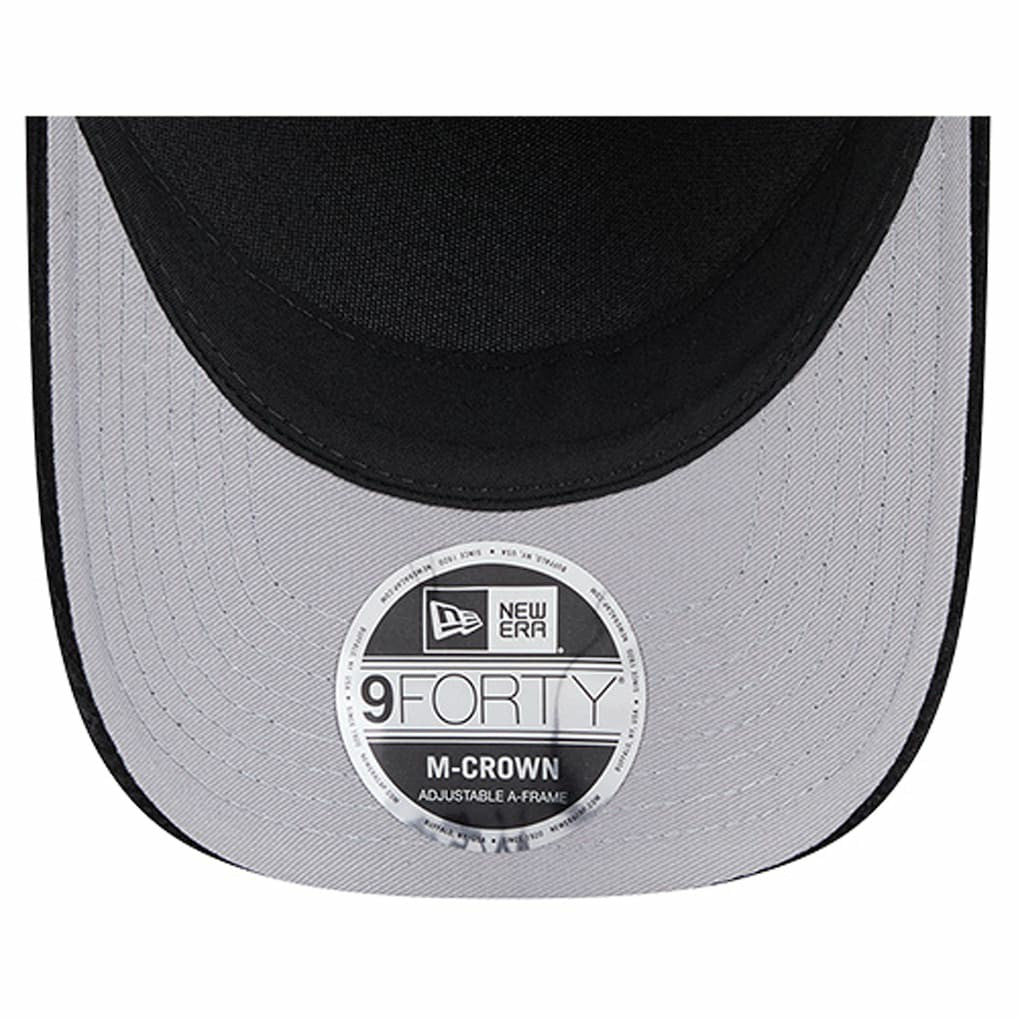 Pittsburgh Steelers New Era Cord Corduroy 9FORTY A-Frame Adjustable Hat - Black - NFL