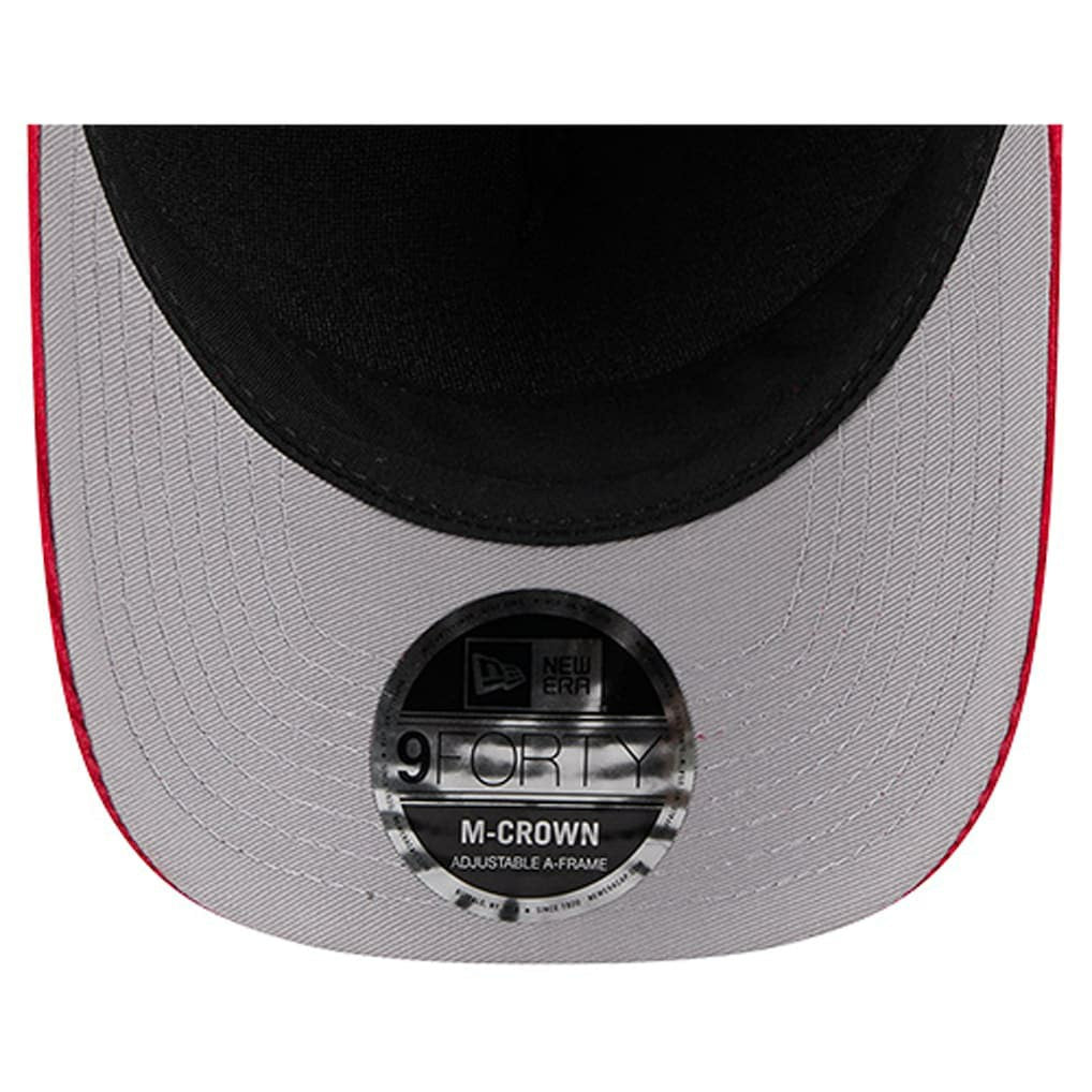 San Francisco 49ers New Era Cord Corduroy 9FORTY A-Frame Adjustable Hat - Scarlet - NFL