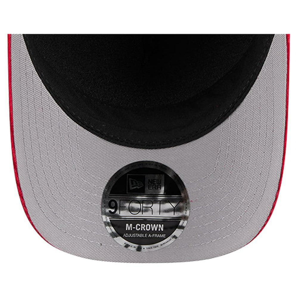San Francisco 49ers New Era Cord Corduroy 9FORTY A-Frame Adjustable Hat - Scarlet - NFL