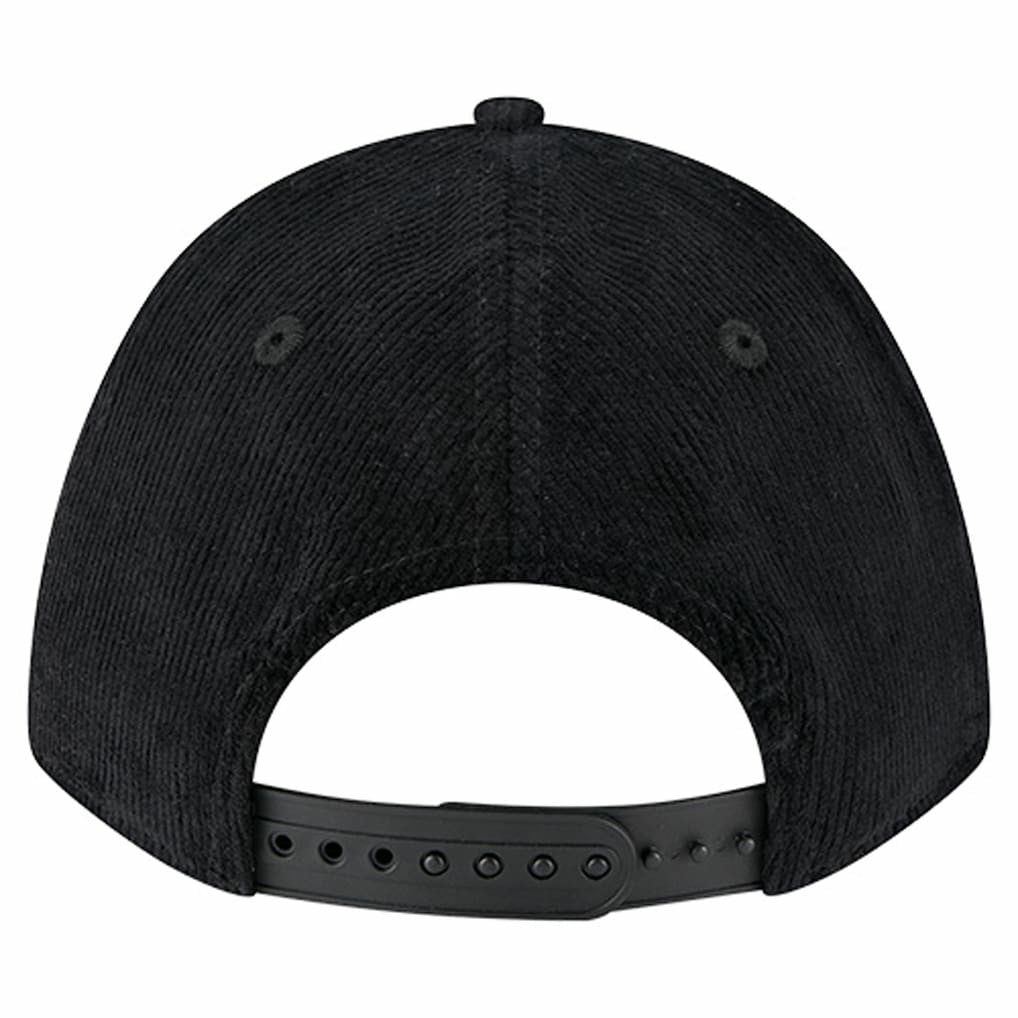 Cincinnati Bengals New Era Cord Corduroy 9FORTY A-Frame Adjustable Hat - Black - NFL