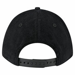 Cincinnati Bengals New Era Cord Corduroy 9FORTY A-Frame Adjustable Hat - Black - NFL