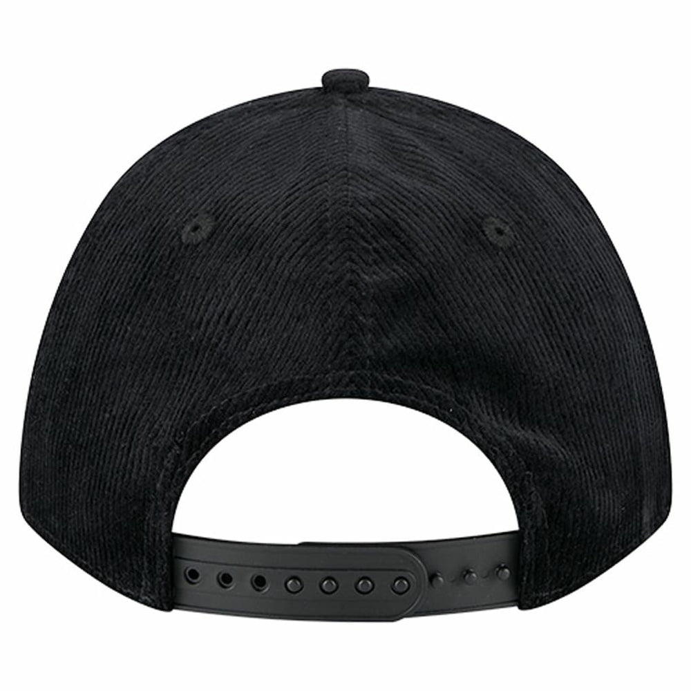 Baltimore Ravens New Era Cord Corduroy 9FORTY A-Frame Adjustable Hat - Black - NFL