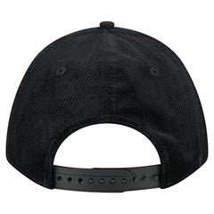 Baltimore Ravens New Era Cord Corduroy 9FORTY A-Frame Adjustable Hat - Black - NFL