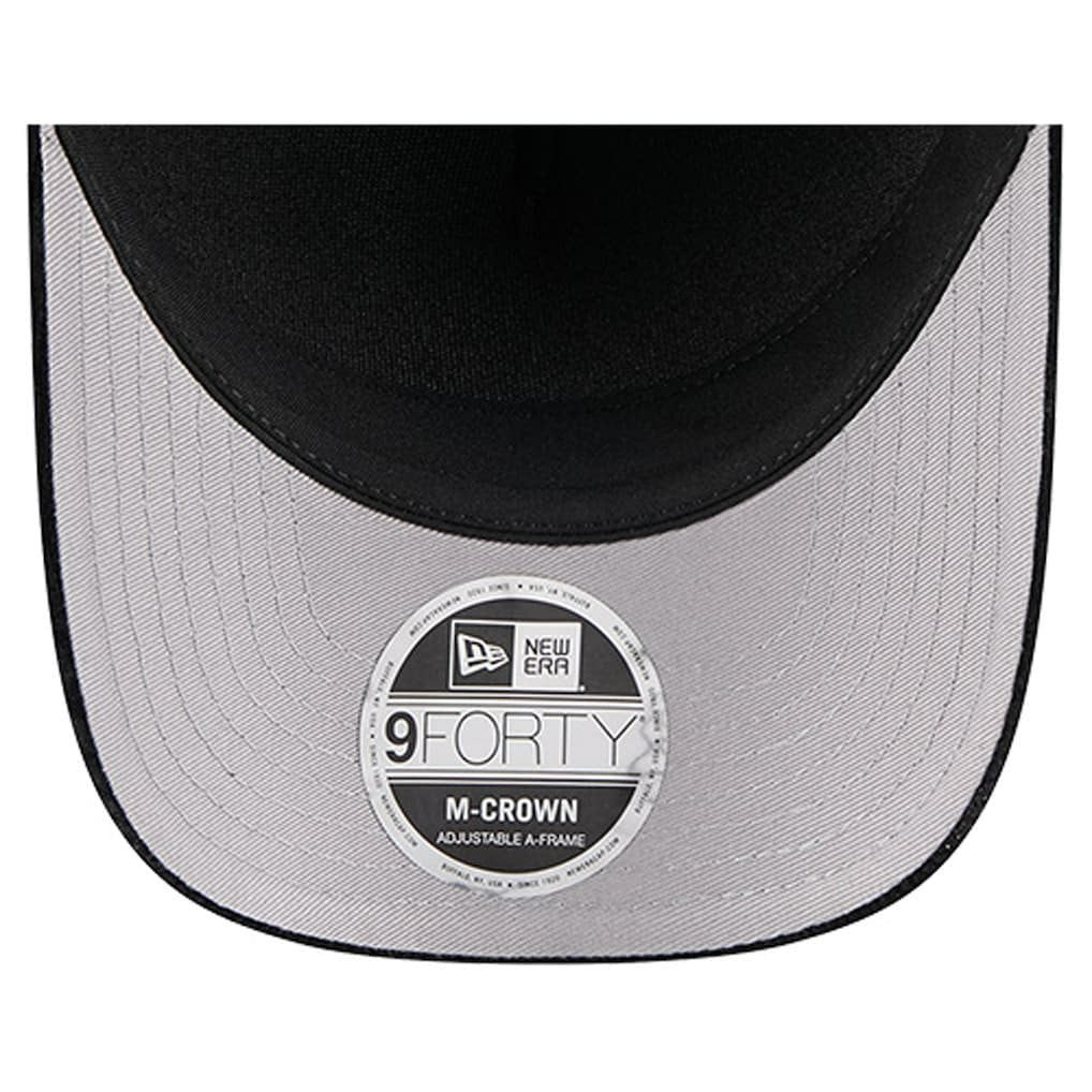Baltimore Ravens New Era Cord Corduroy 9FORTY A-Frame Adjustable Hat - Black - NFL
