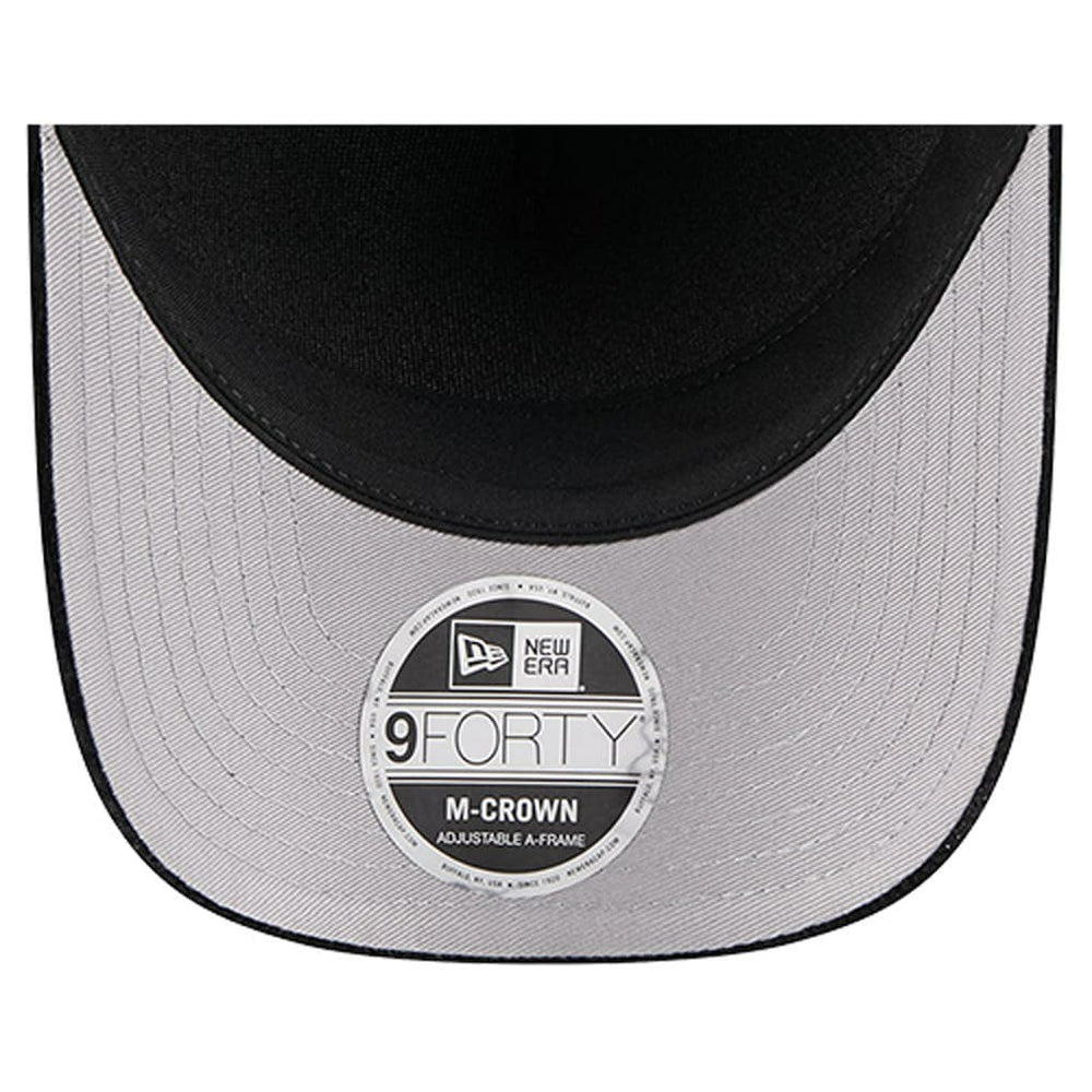 Baltimore Ravens New Era Cord Corduroy 9FORTY A-Frame Adjustable Hat - Black - NFL