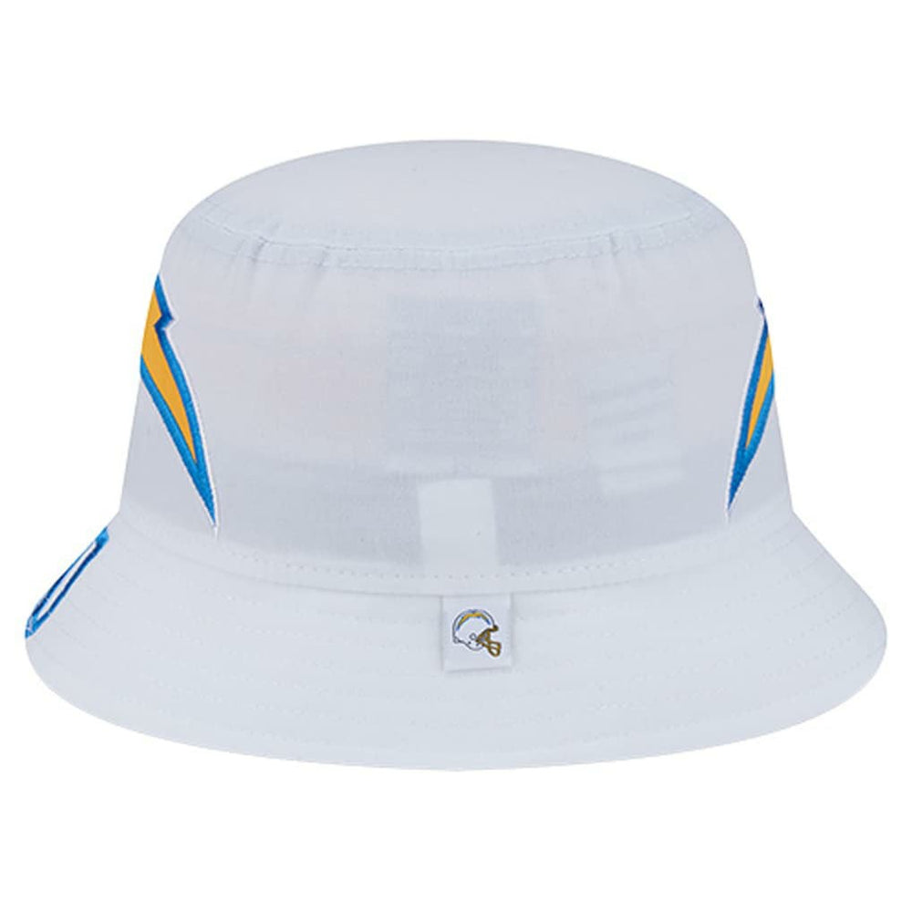 Los Angeles Chargers New Era Helmet Bucket Hat - White - NFL