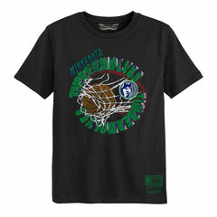 Mitchell & Ness Minnesota Timberwolves Preschool In The Net T-Shirt Black