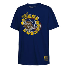 Mitchell & Ness Indiana Pacers Youth Retro '90s Poster T-Shirt Navy