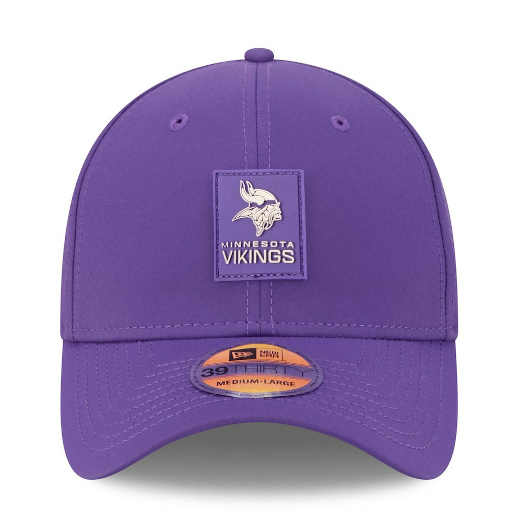 Minnesota Vikings New Era 2025 Sideline 39THIRTY Flex Hat - Purple - NFL