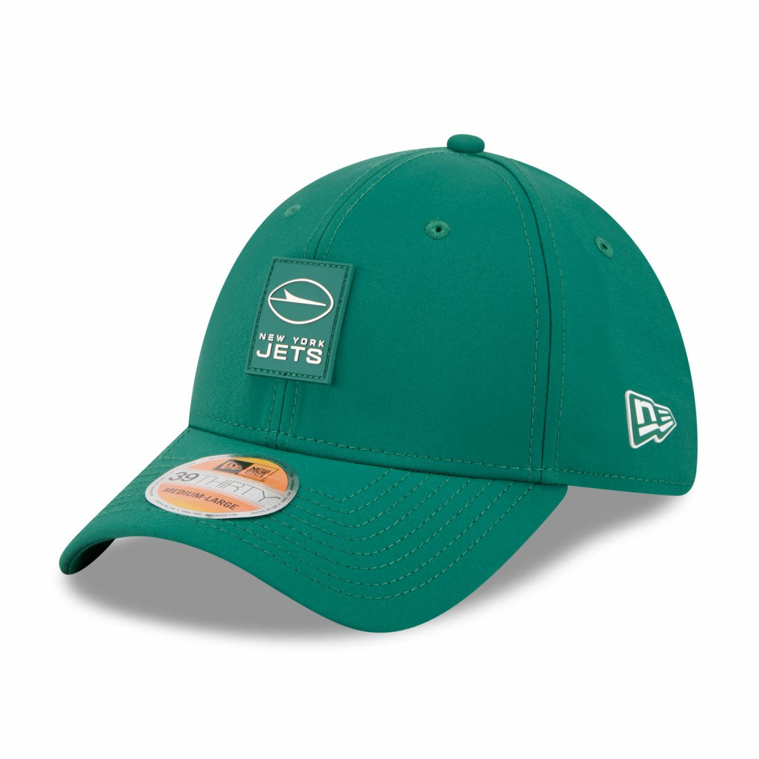 New York Jets New Era 2025 Sideline 39THIRTY Flex Hat - Green - NFL