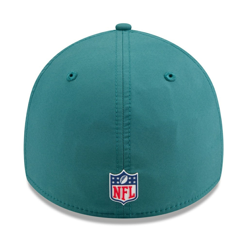 Philadelphia Eagles New Era 2025 Sideline 39THIRTY Flex Hat - Midnight Green - NFL