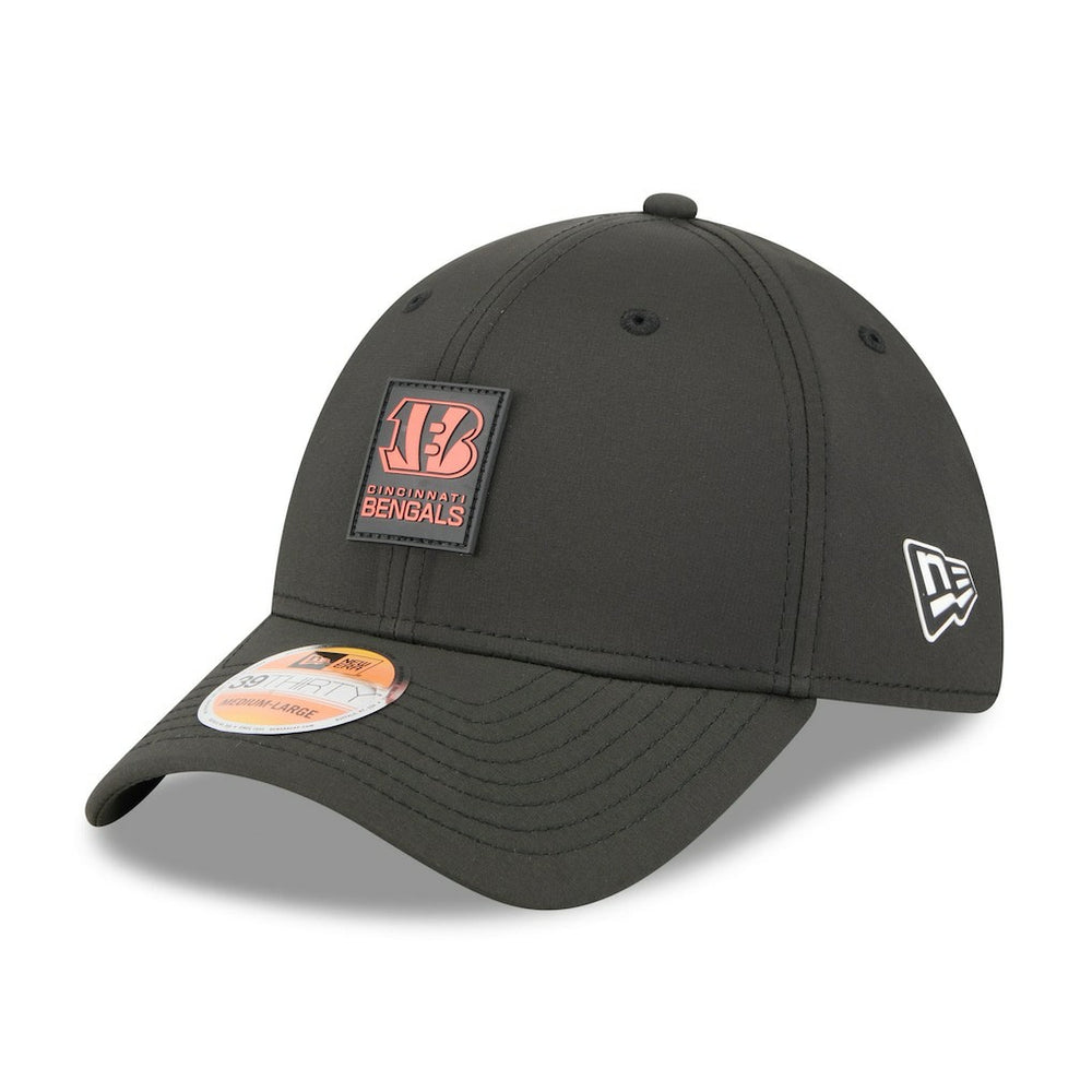 Cincinnati Bengals New Era 2025 Sideline 39THIRTY Flex Hat - Black - NFL