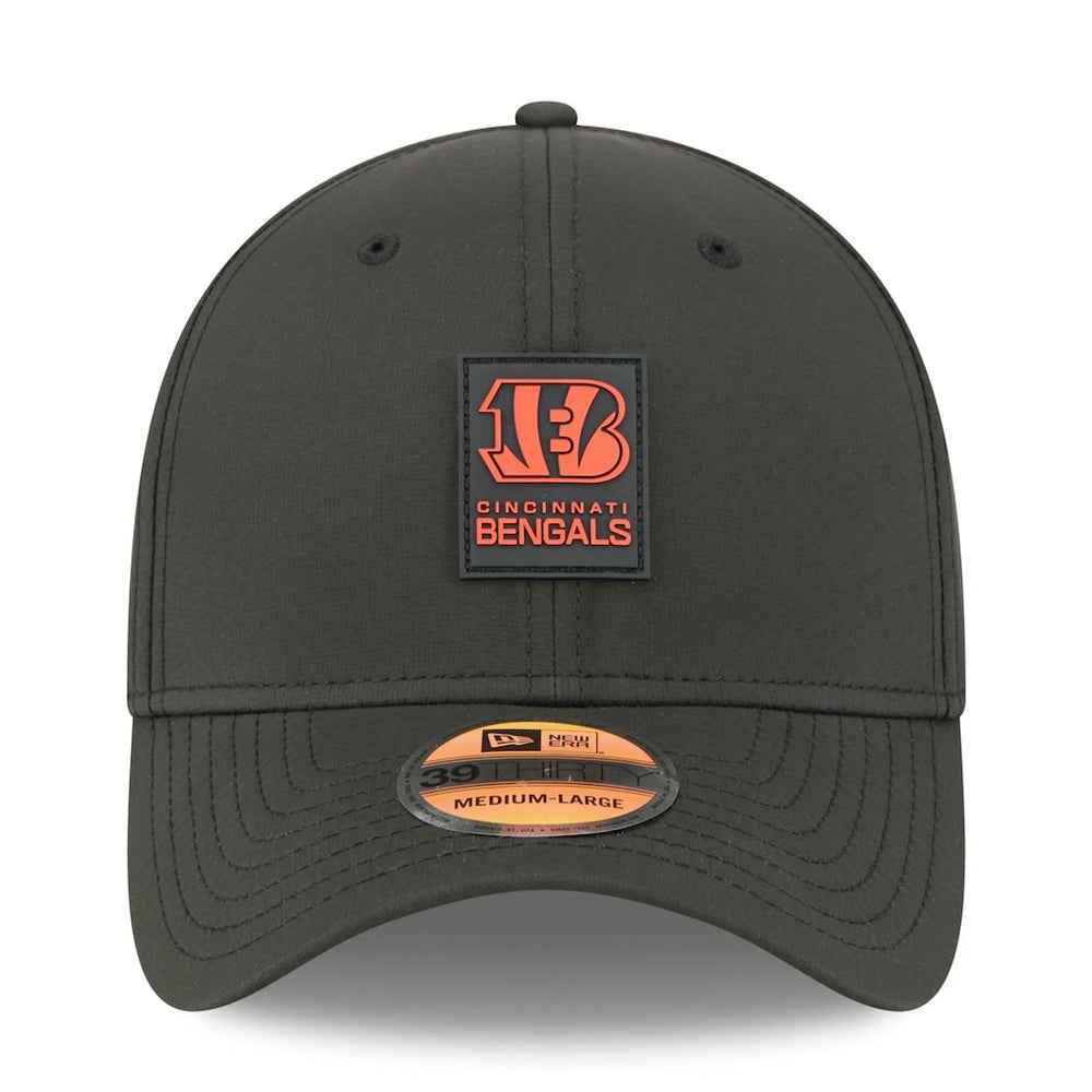 Cincinnati Bengals New Era 2025 Sideline 39THIRTY Flex Hat - Black - NFL