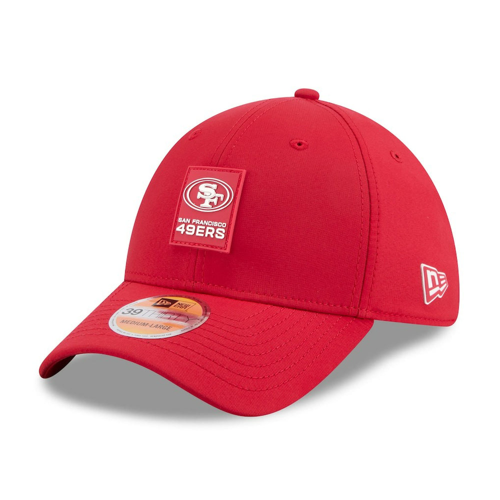San Francisco 49ers New Era 2025 Sideline 39THIRTY Flex Hat - Scarlet - NFL