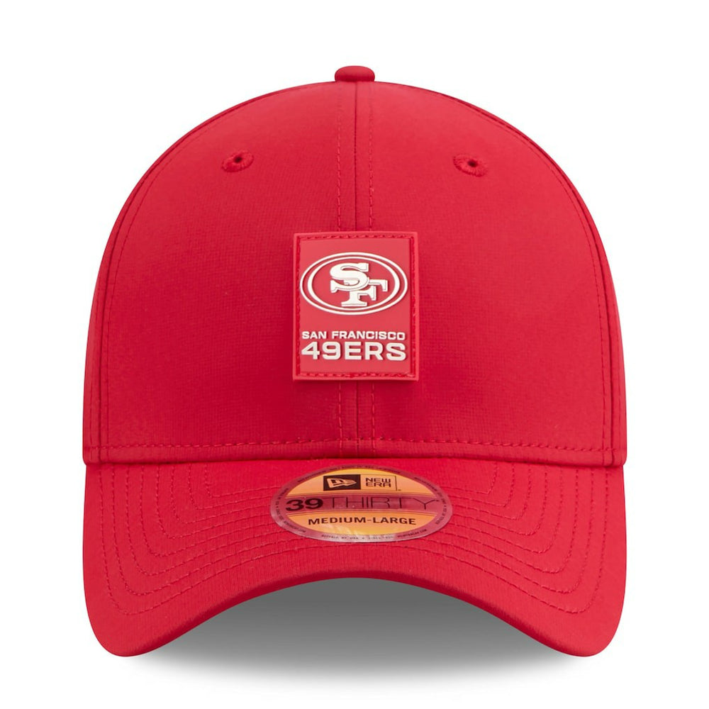 San Francisco 49ers New Era 2025 Sideline 39THIRTY Flex Hat - Scarlet - NFL