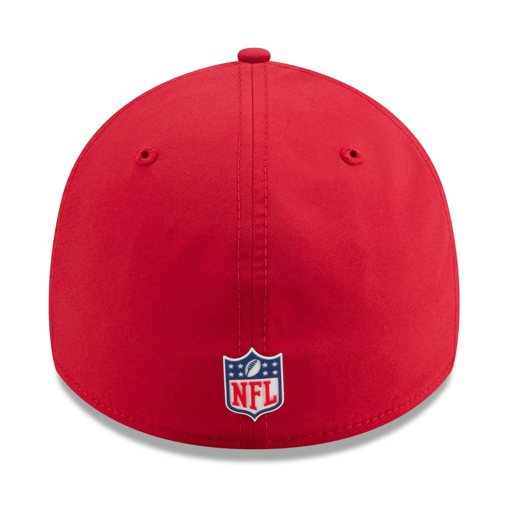 San Francisco 49ers New Era 2025 Sideline 39THIRTY Flex Hat - Scarlet - NFL